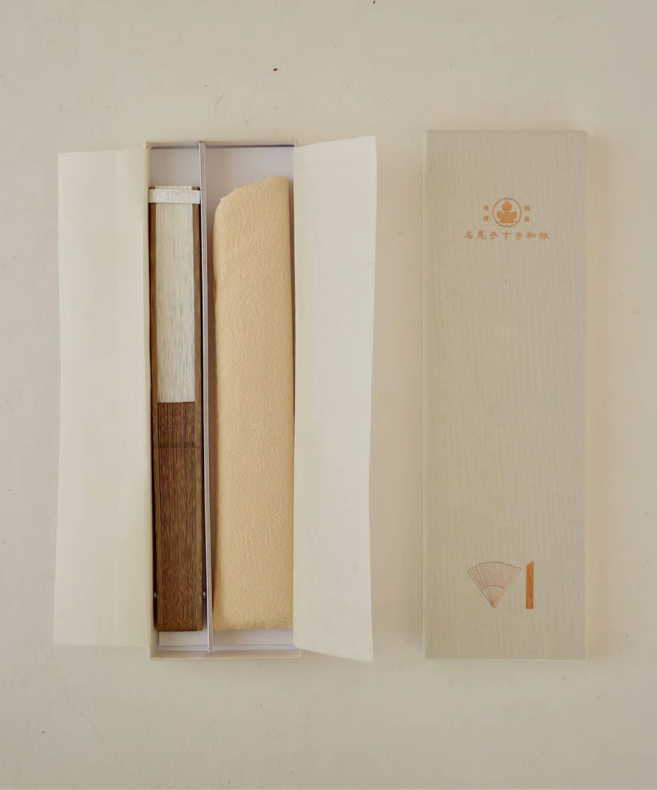 名尾手すき和紙セット 文具・扇子 (税別)
