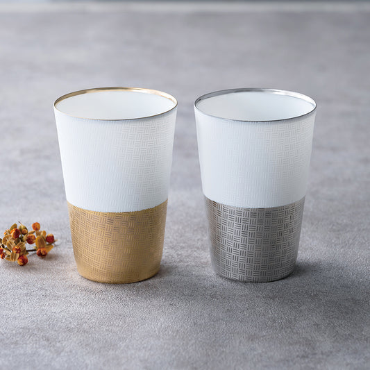 うすづくり  あじろ  タンブラー木箱入 (税別)